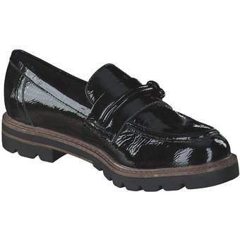 Marco Tozzi Slipper in schwarz