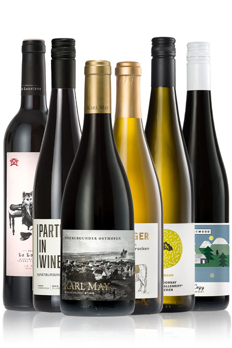 Weinprobe: Wein & Holz Geile Weine Weinpaket