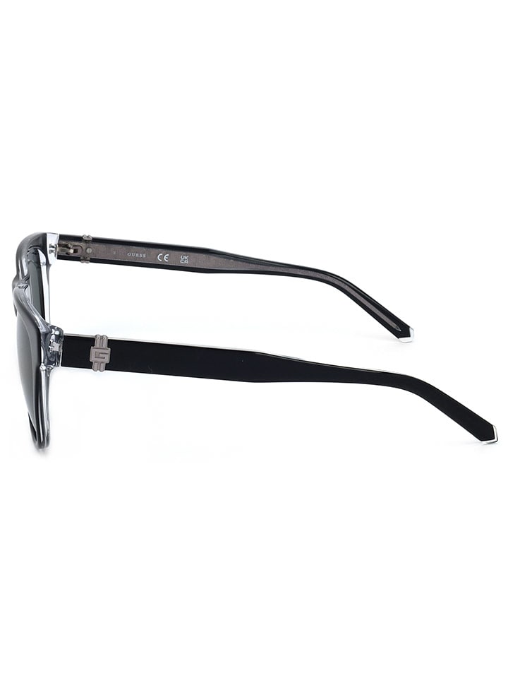 Guess Herren-Sonnenbrille in Schwarz günstig kaufen 54