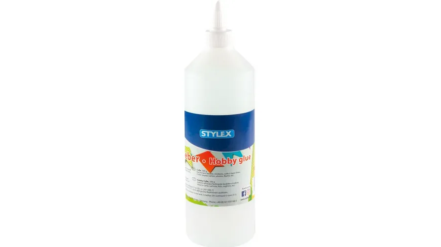 STYLEX Bastelkleber ohne Lösungsmittel 500ml 500 ml