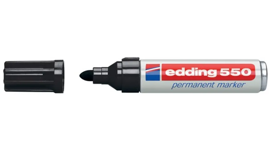 edding Marker 550 permanent schwarz