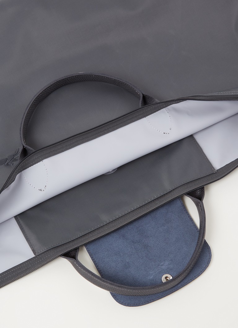 Longchamp  Le Pliage Green reistas XL met leren details