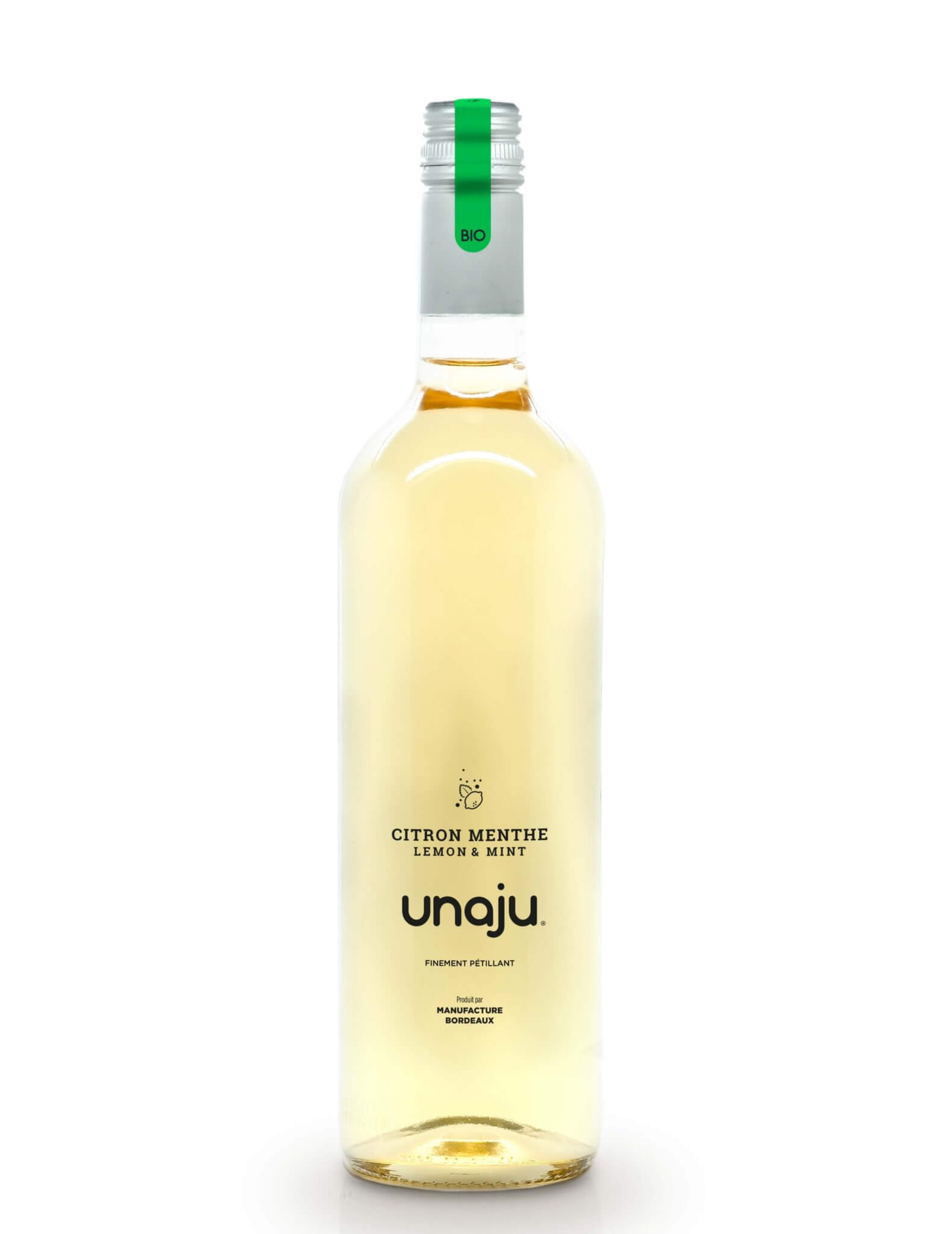 Unaju® : Citron Menthe - Gueule de joie 0° |  75 cl