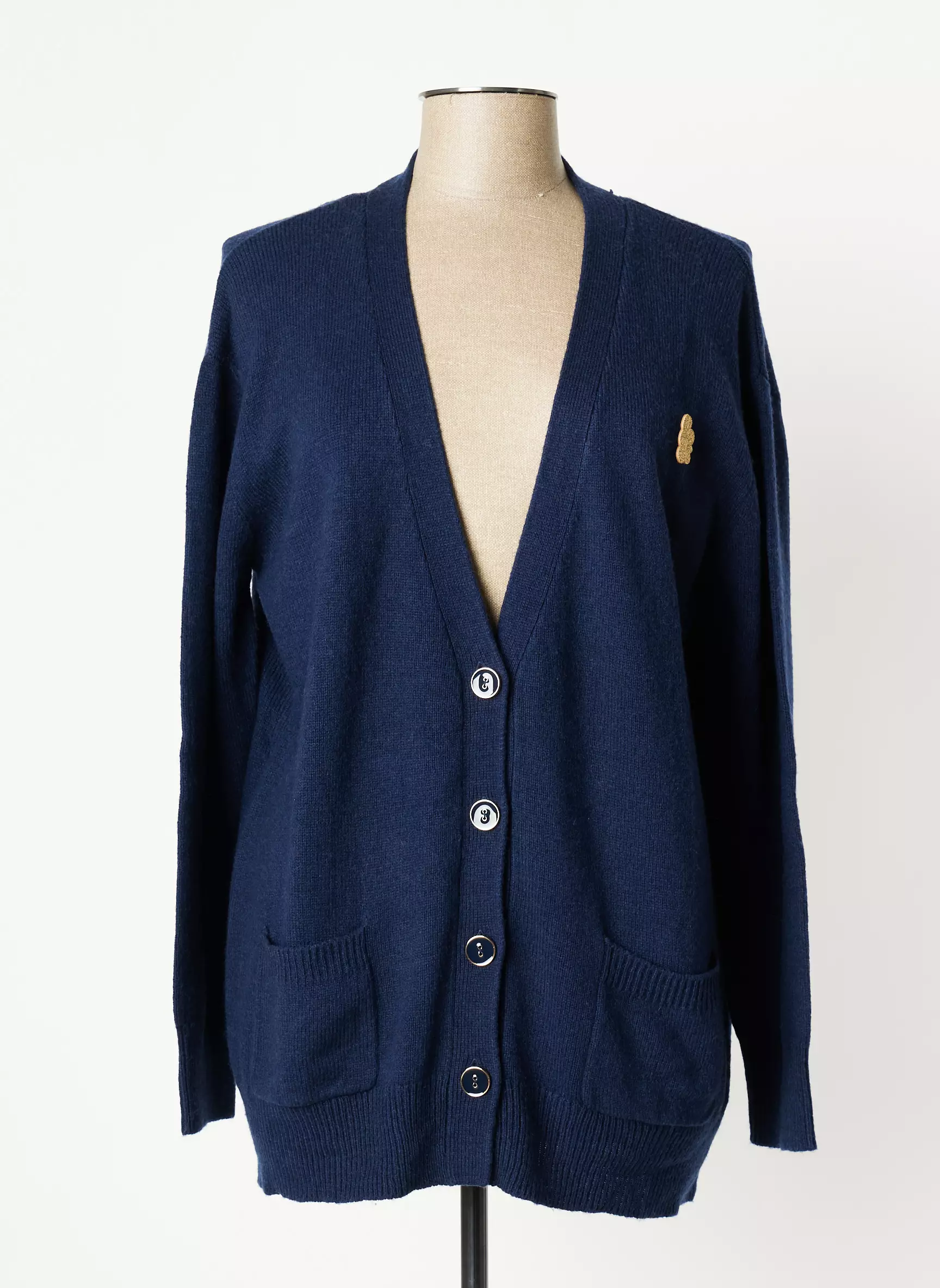 C Est Beau La Vie Cardigans Femme couleur bleu