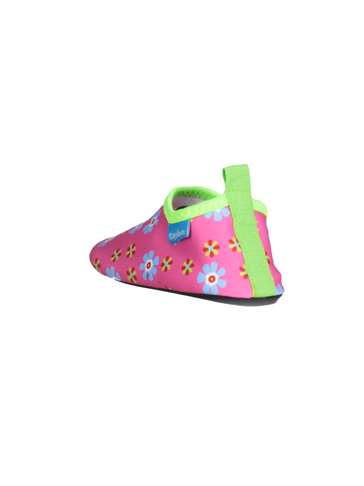 Playshoes Barfuß-Schuh Blumen in Pink günstig kaufen