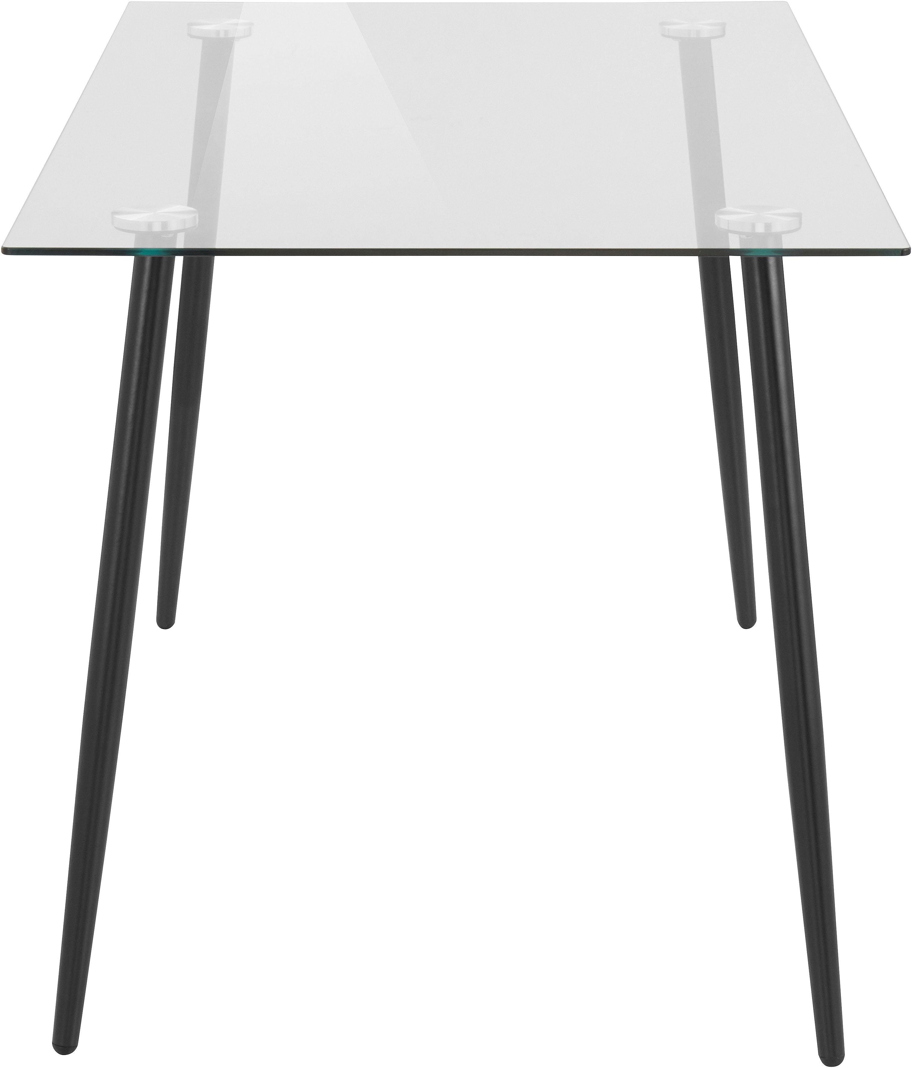 INOSIGN Glastisch Danny, Breite 140 cm