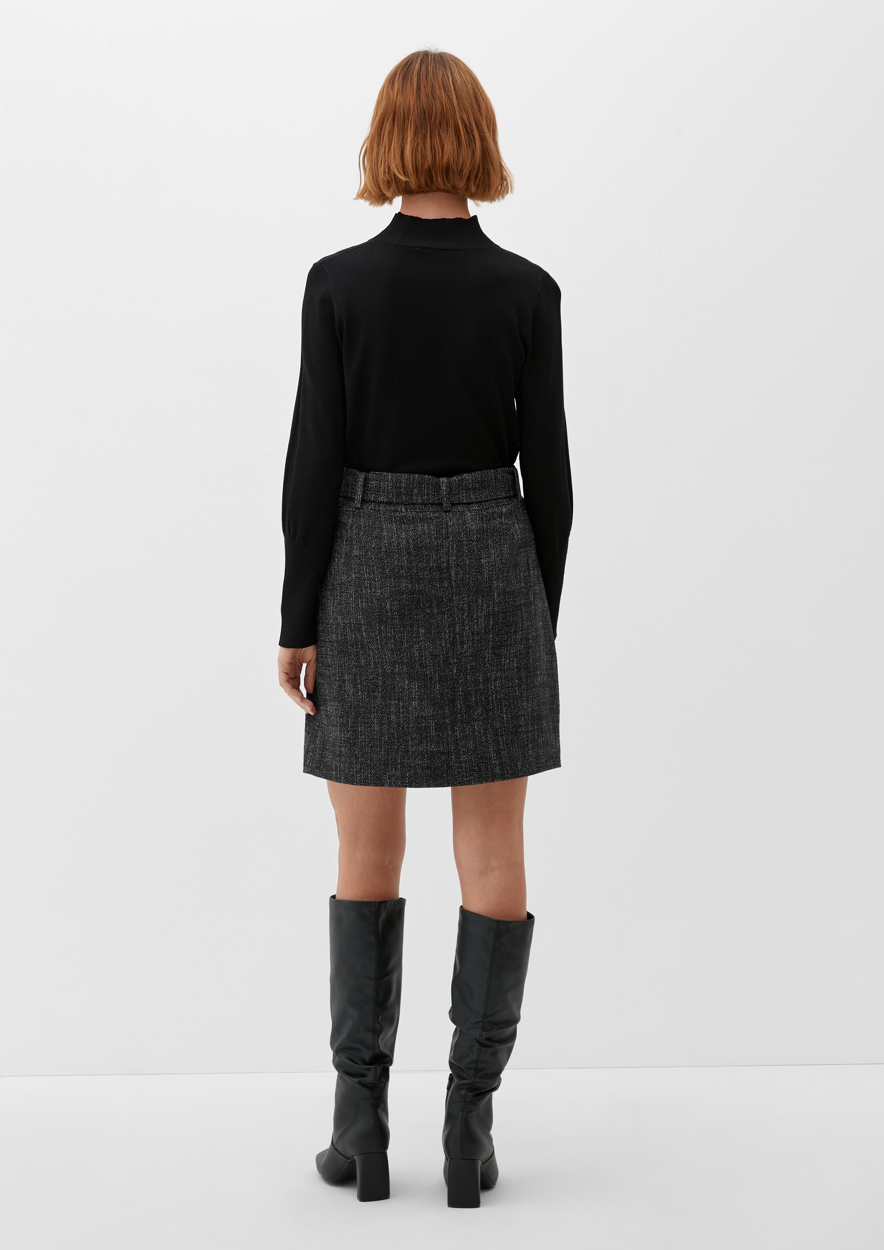 Minirock aus Tweed  2122123-99N1