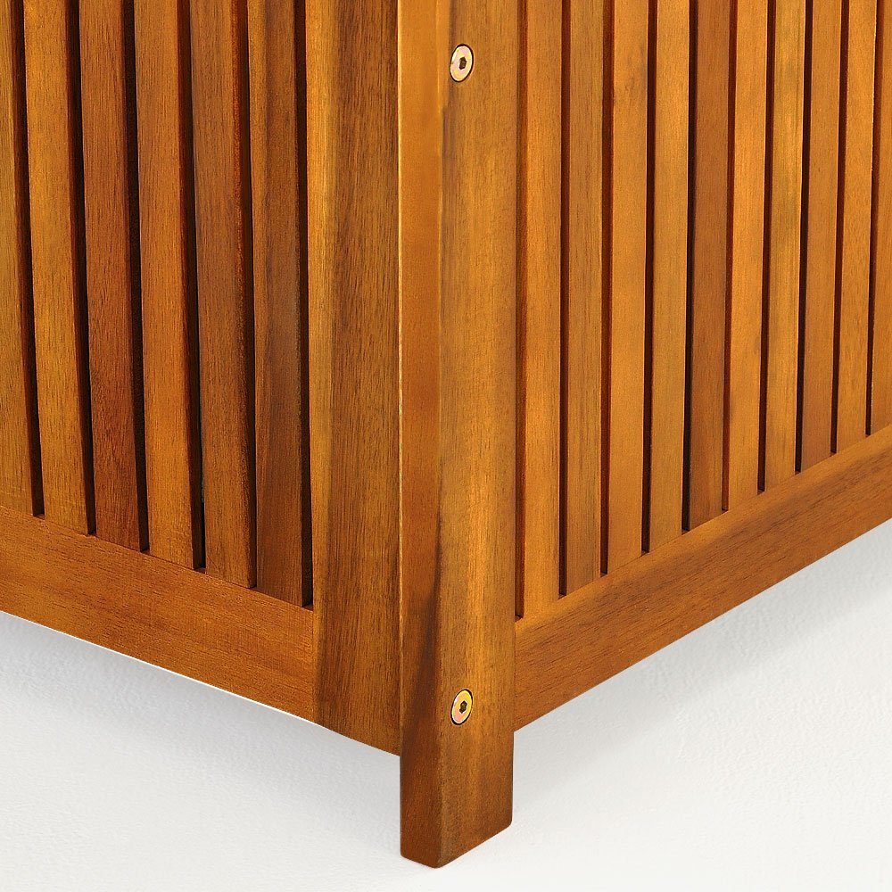 Casaria Auflagenbox, Auflagenbox Gartenbox Aufbewahrungsbox 117cm Innenplane Garten