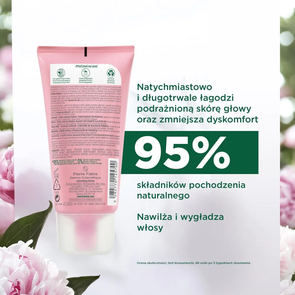 Klorane ekologiškas bijūnų kondicionierius