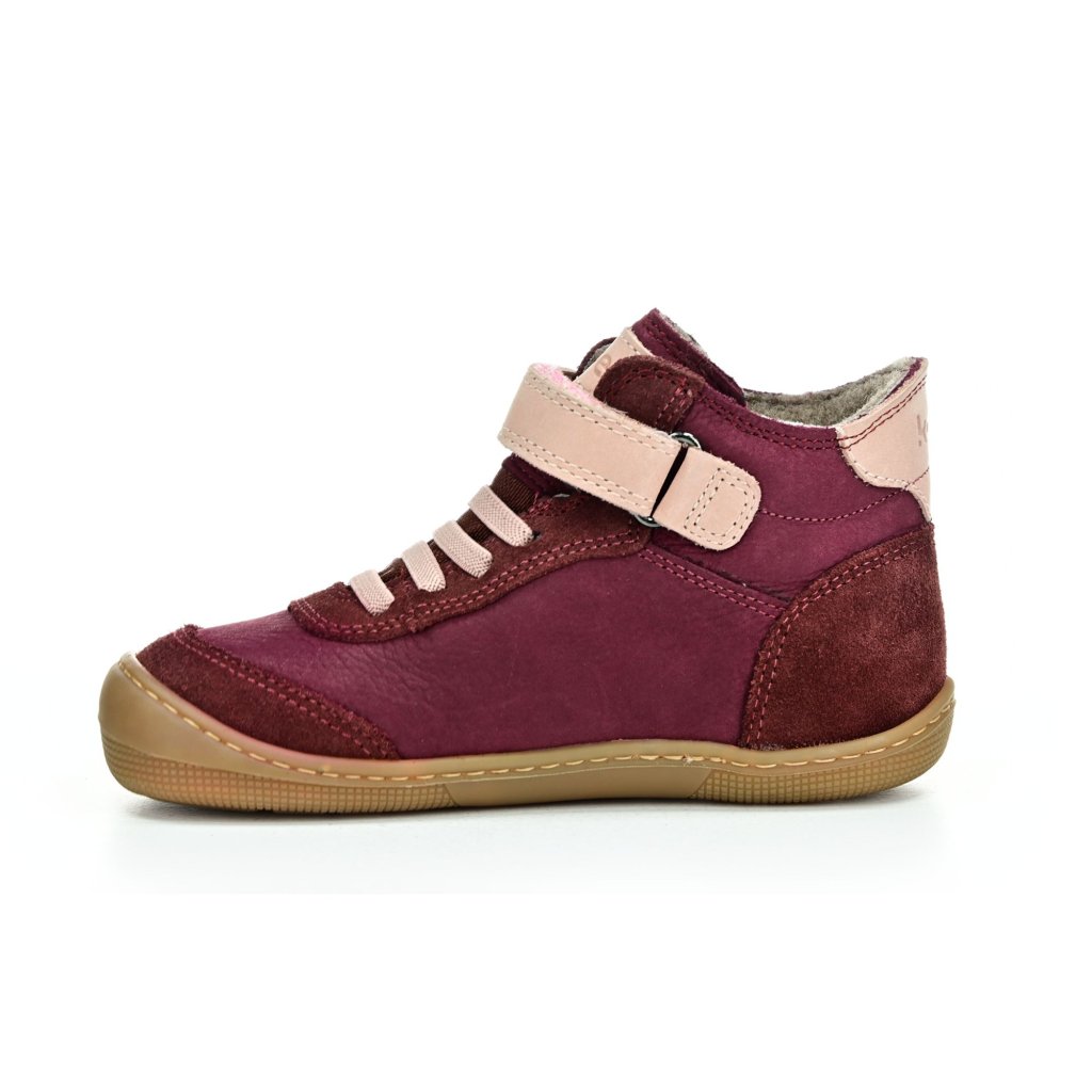 Koel4kids Daniel 2.0 WP Felt rosa Winter-Barufußschuhe