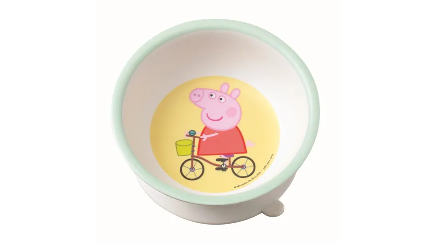 Fantasie4Kids Schale mit Löffel Peppa Pig von PETIT JOUR