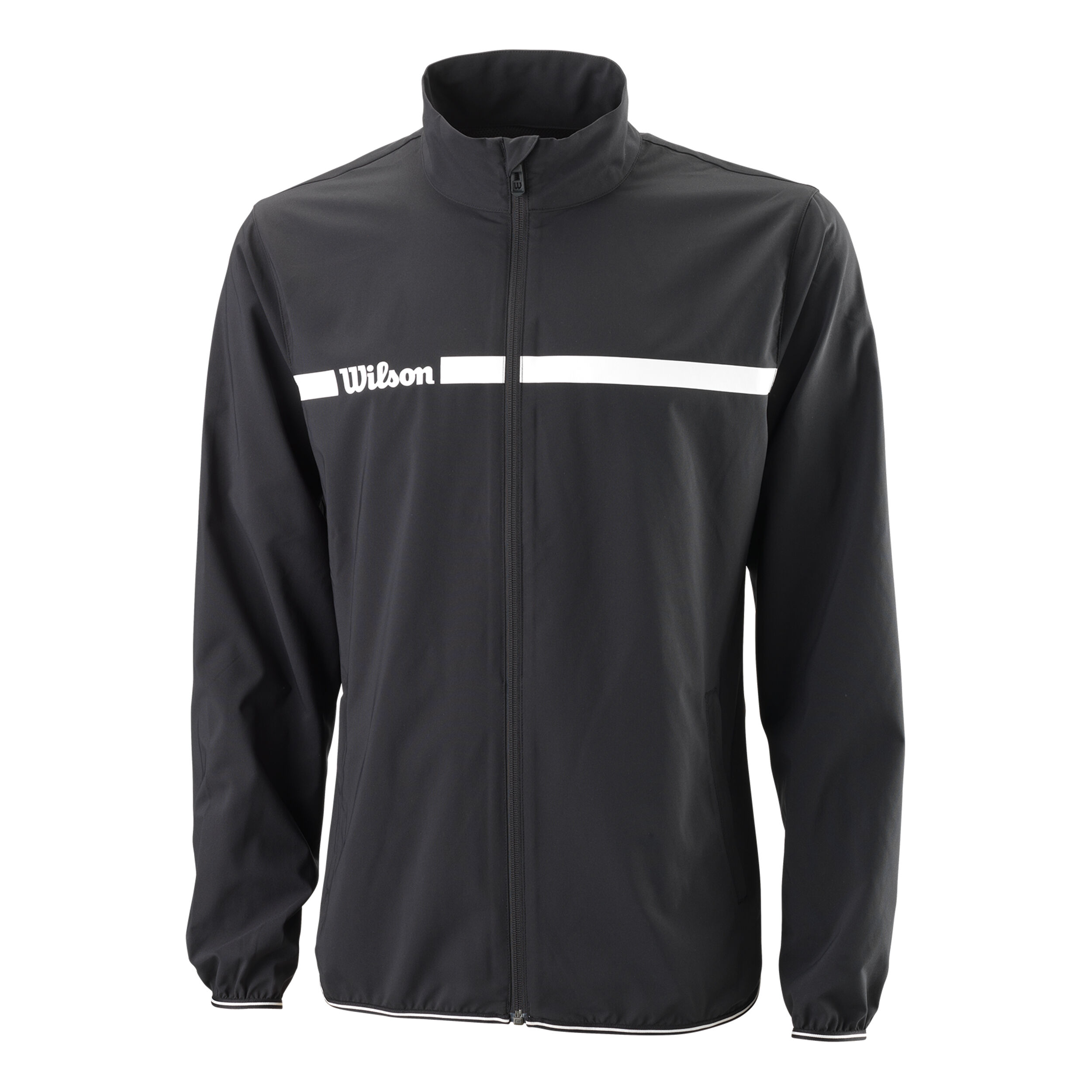 Trainingsjacke Herren - Schwarz, Weiß