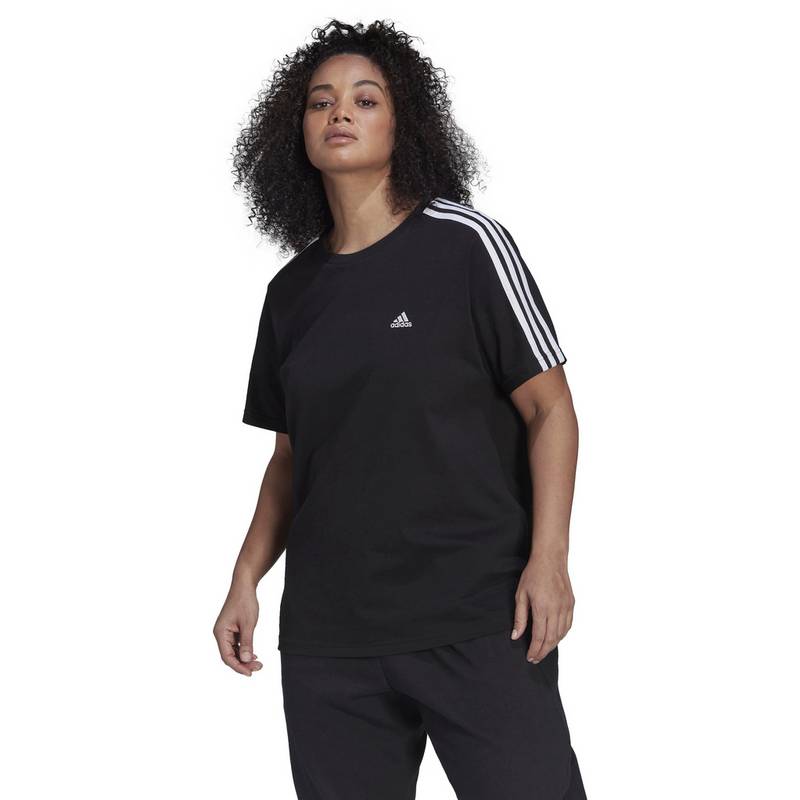 adidas ESSENTIALS SLIM 3-Streifen T-Shirt Damen