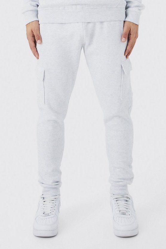 Basic Slim-Fit Cargo-Jogginghose