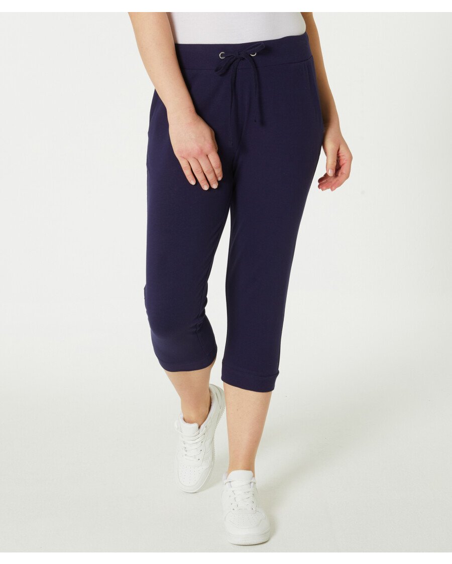 Jogginghose in Caprilänge