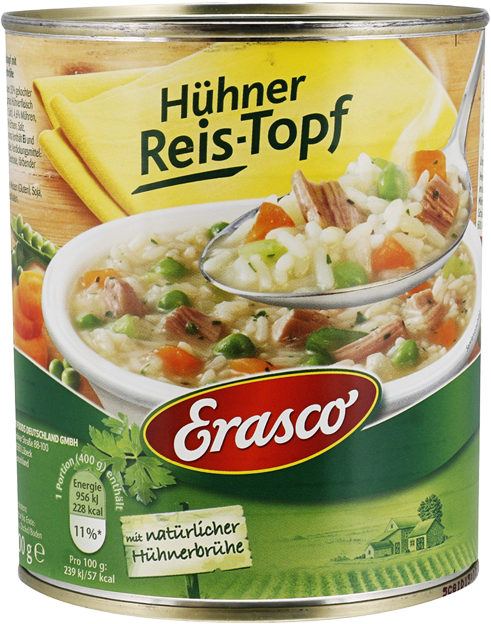 Erasco Hühner-Reistopf