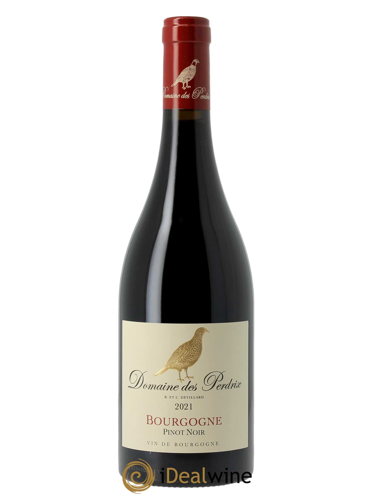 Bourgogne Pinot Noir Perdrix (Domaine des)  2021 - Lot de 1 Bouteille