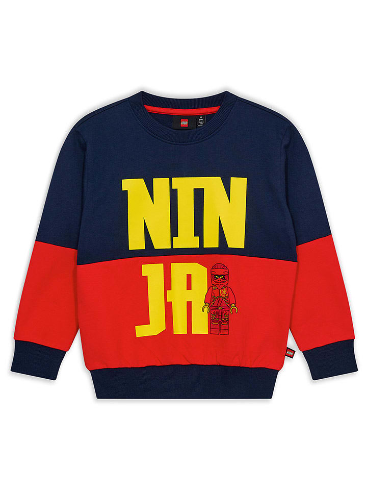 LEGO Sweatshirt in Rot/ Dunkelblau günstig kaufen