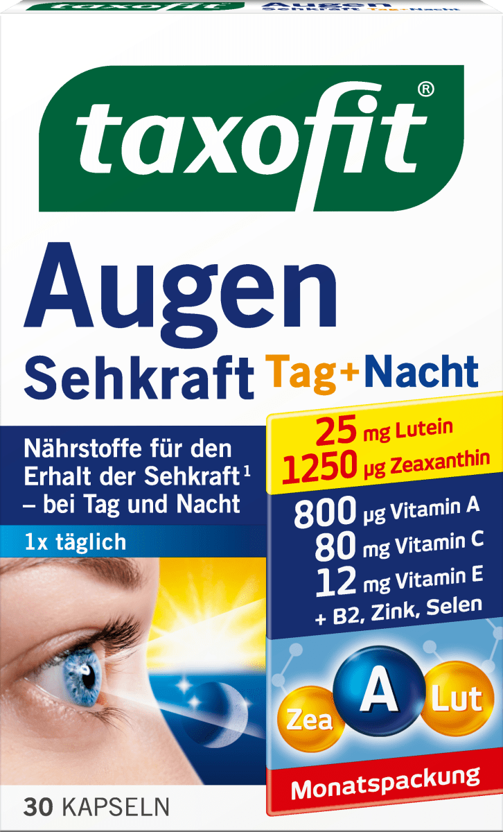 Augen Sehkraft Tag+Nacht Kapseln, 15,3 g