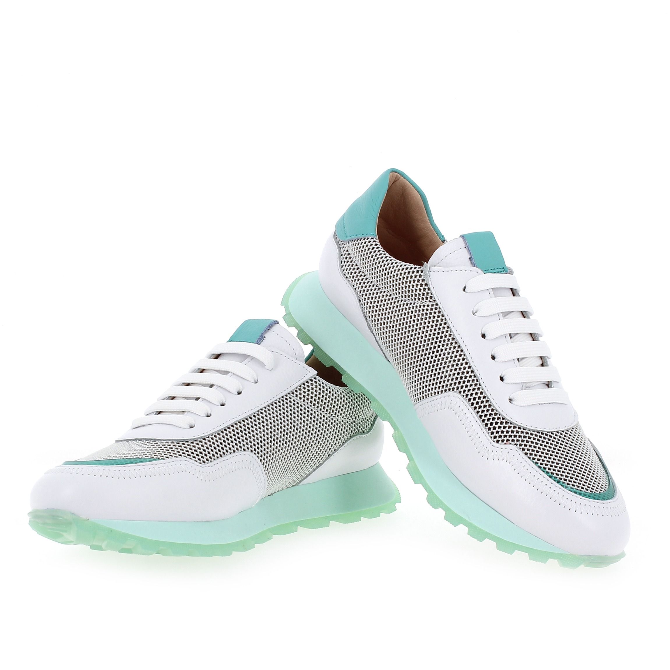 Hispanitas  LOIRA HV243231 - Blanc Turquoise
