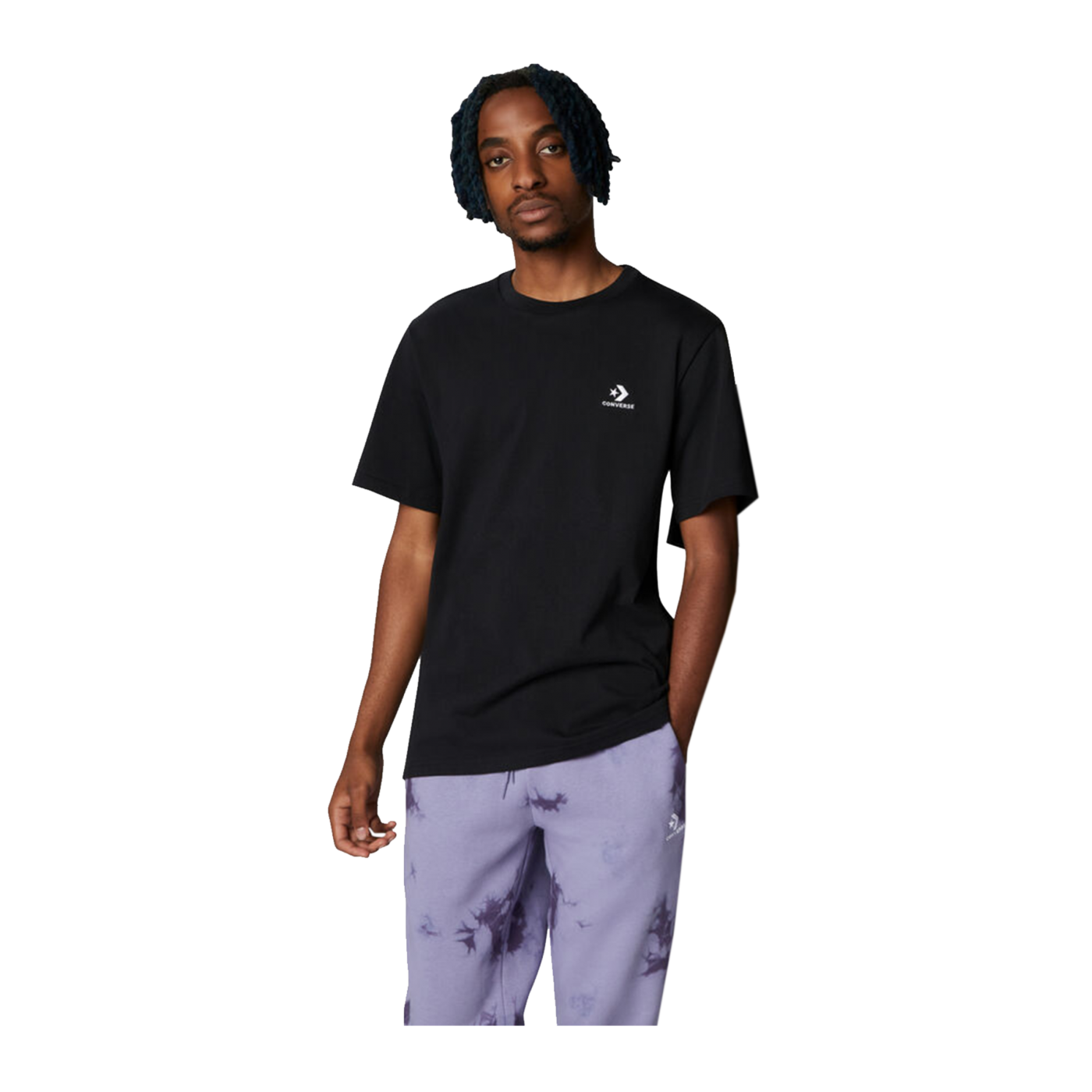 Converse Star Chevron T-Shirt Schwarz