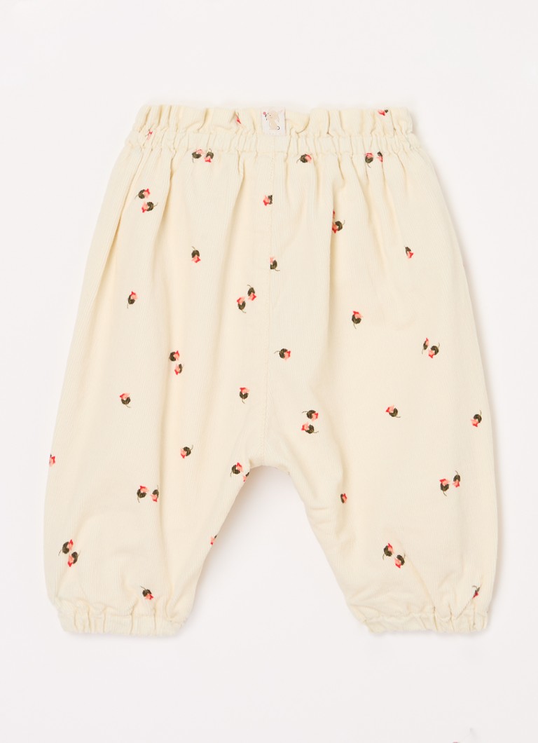 Pantaloni skinny Benetton pentru bebeluși cu imprimeu floral
