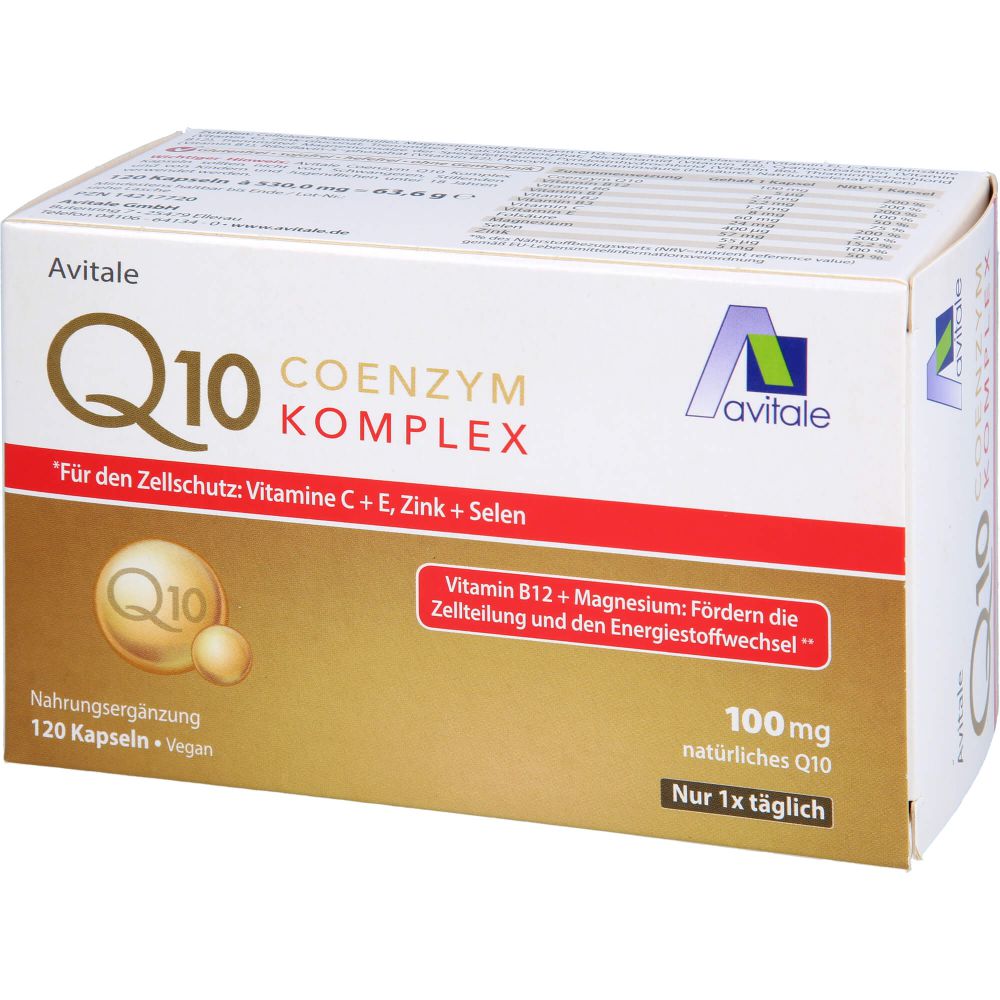 COENZYM Q10 100 mg Kapseln+Vitamine+Mineralstoffe