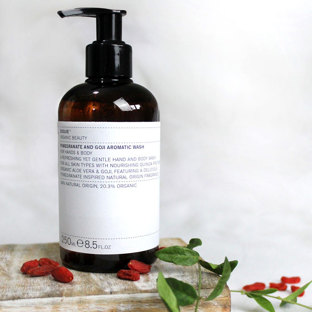 Evolve Pomegranate and Goji Aromatic Wash 250 ml