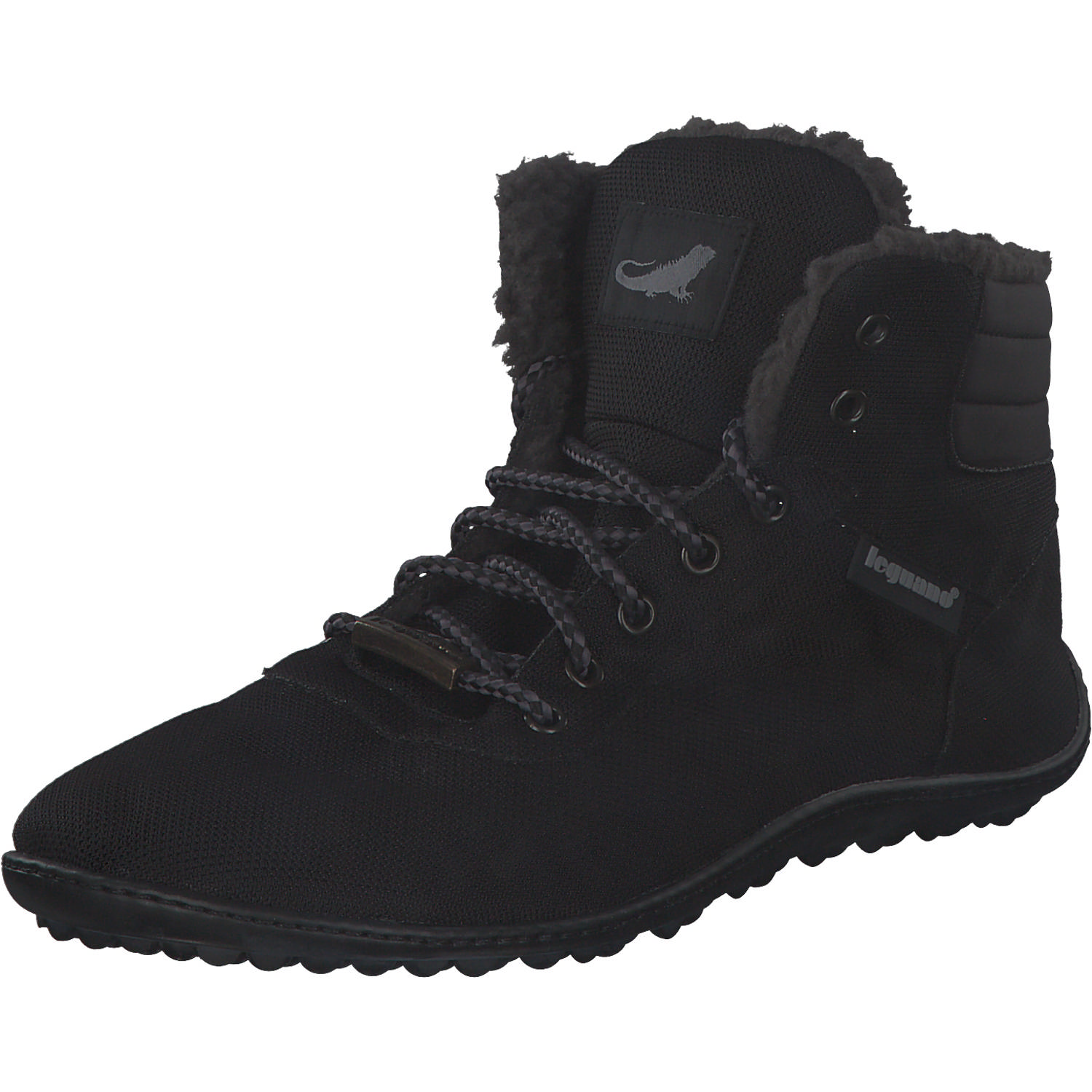 Leguano Kosmo, Winterstiefeletten, schwarz