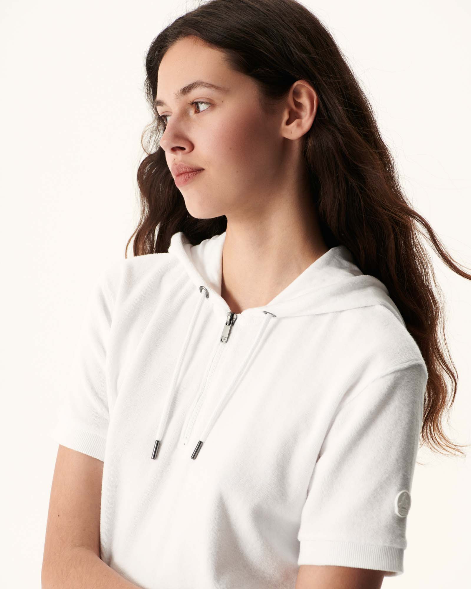 Robe éponge Blanc Meg