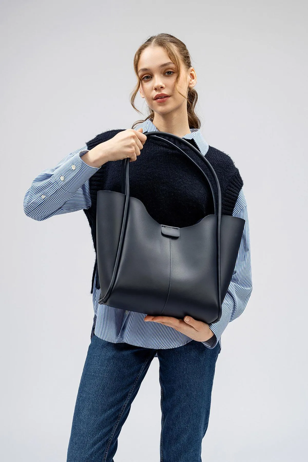 Lucky Bees  Tote Große Hand- und Schultertasche für Damen
