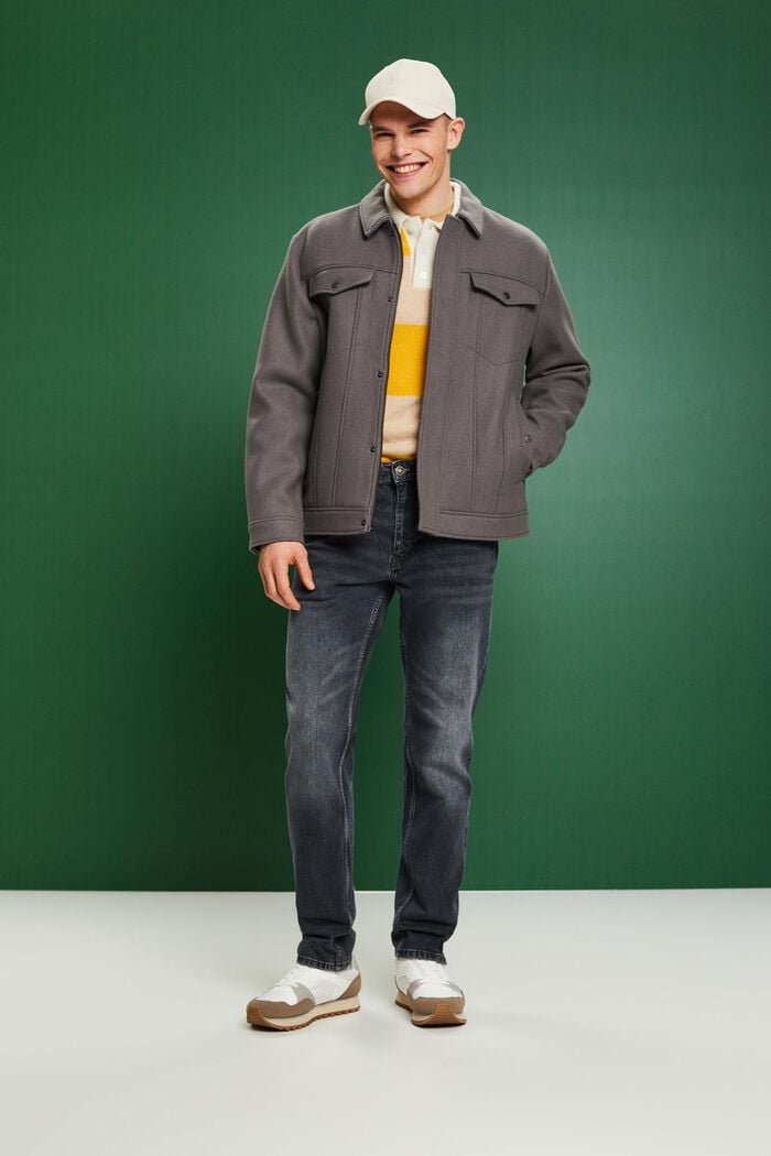 Retro-Jeans mit gerader Passform