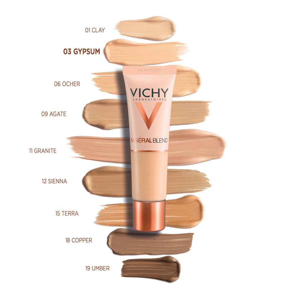 Vichy Minéralblend Fond de teint hydratant teint frais