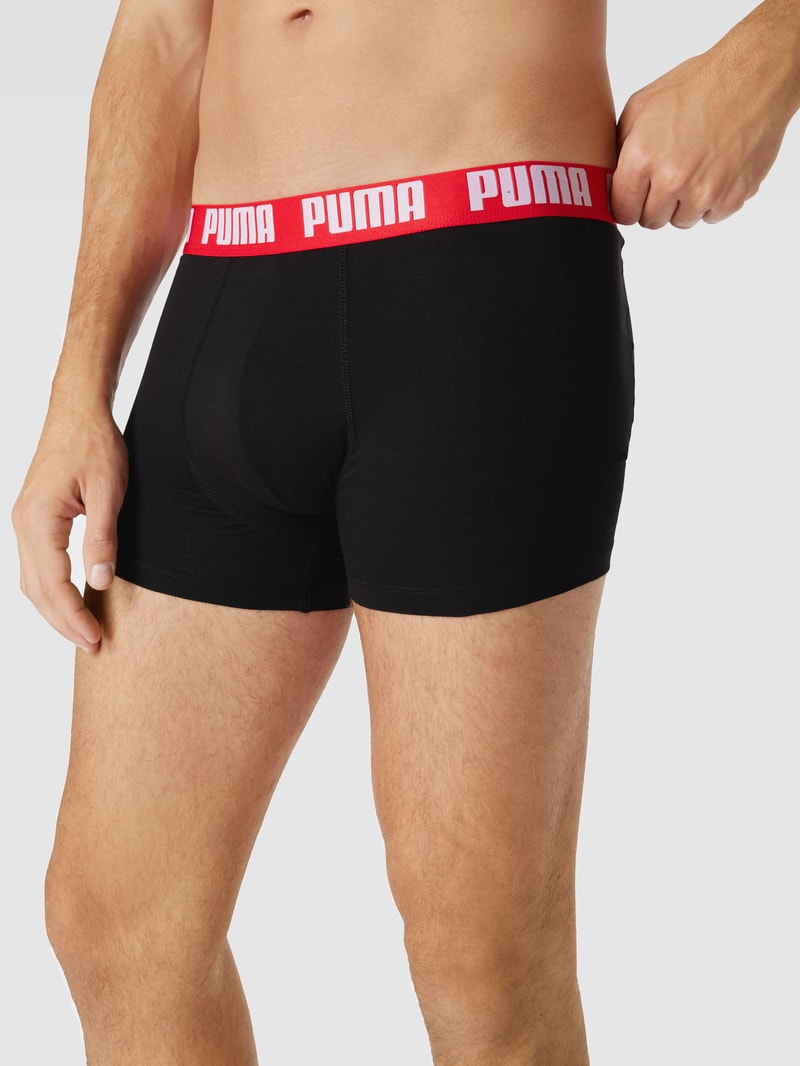 Trunks mit Stretch-Anteil im 4er-Pack in schwarz