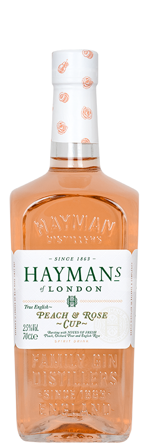 Hayman’s Peach & Rose Cup Gin