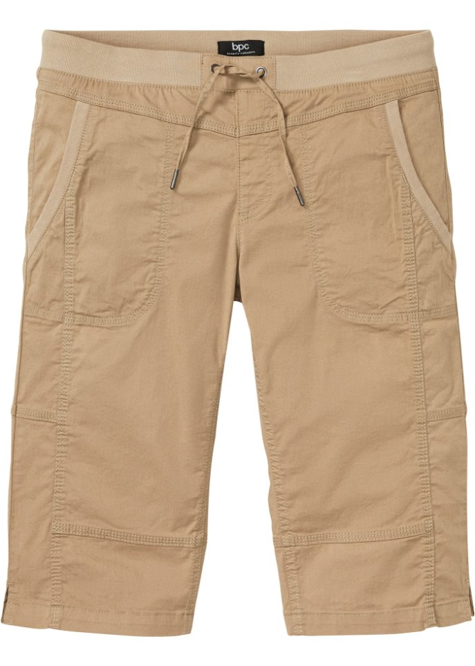 Stretch-Long-Bermuda mit Komfortschnitt, Regular Fit