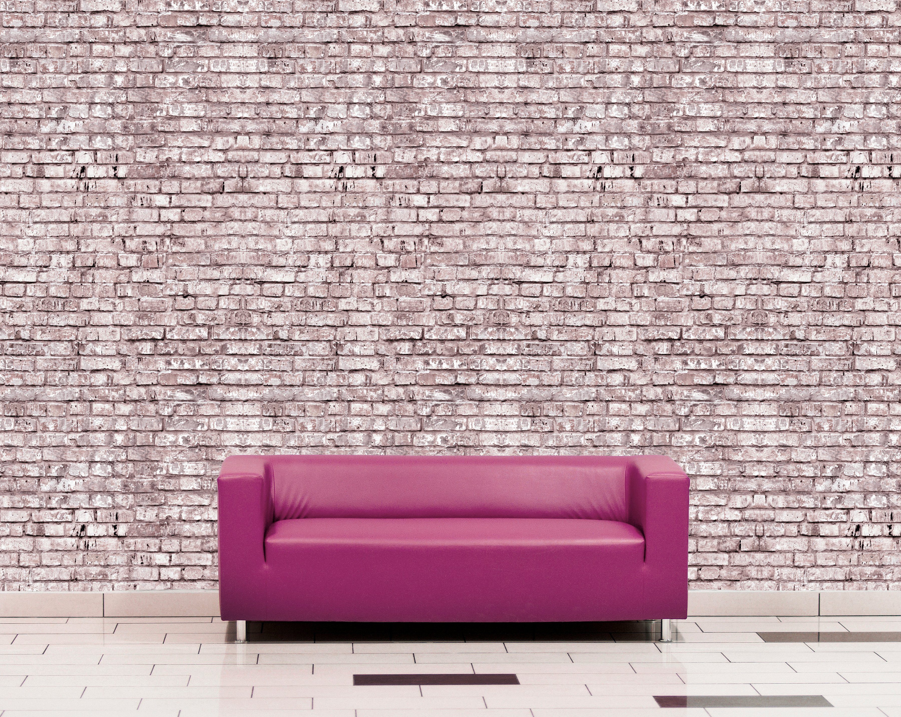 queence Vinyltapete Taih, Steinoptik, 90 x 250 cm, selbstklebend