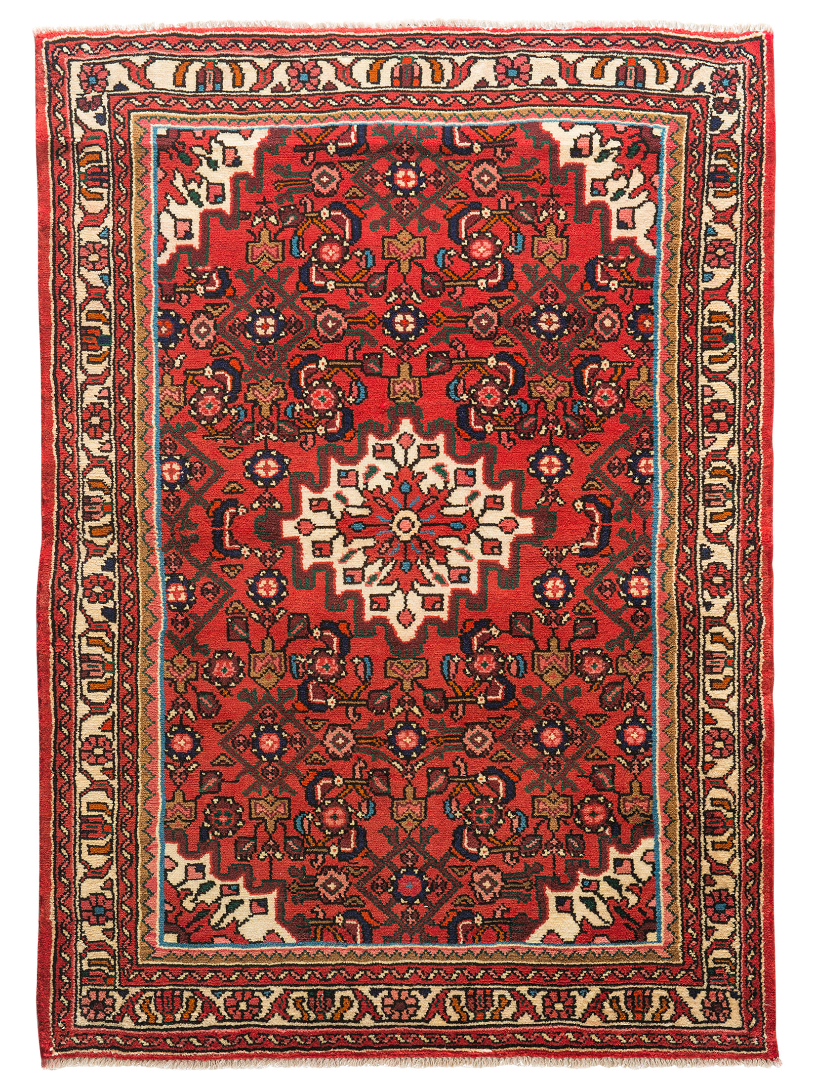 Hosseinabad Hamadan ca. 103 x 144 cm, Unikat / Einzelstück