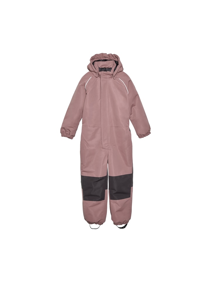 Color Kids Schneeoverall 741090 Schneeanzug mit Kapuze und Fußschlafen in Rosa günstig kaufen