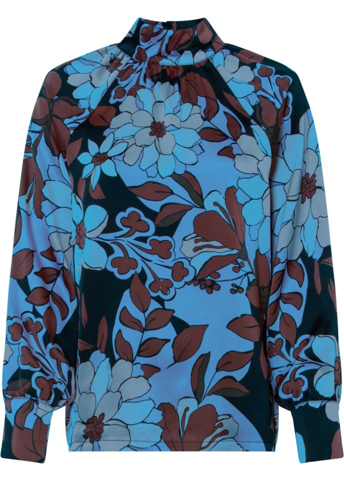 Bluse mit Ballonärmeln