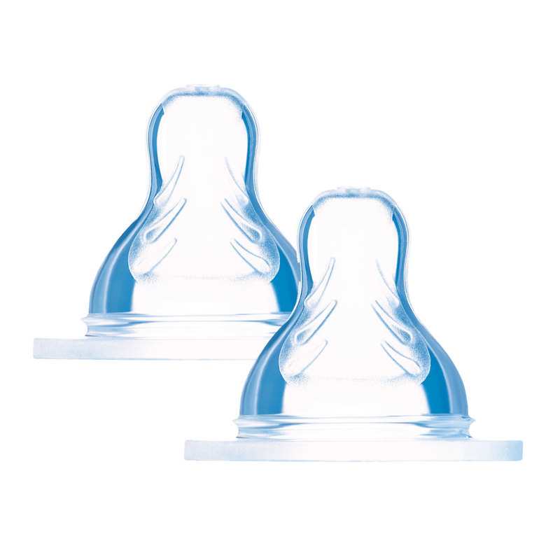Lot de 2 tétines anatomiques débit lent MAM