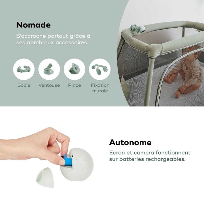 Babyphone vidéo Yoo Go Plus Babymoov