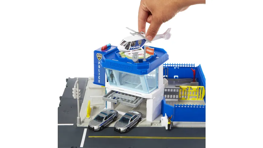 Matchbox Action Drivers Police Station Playset