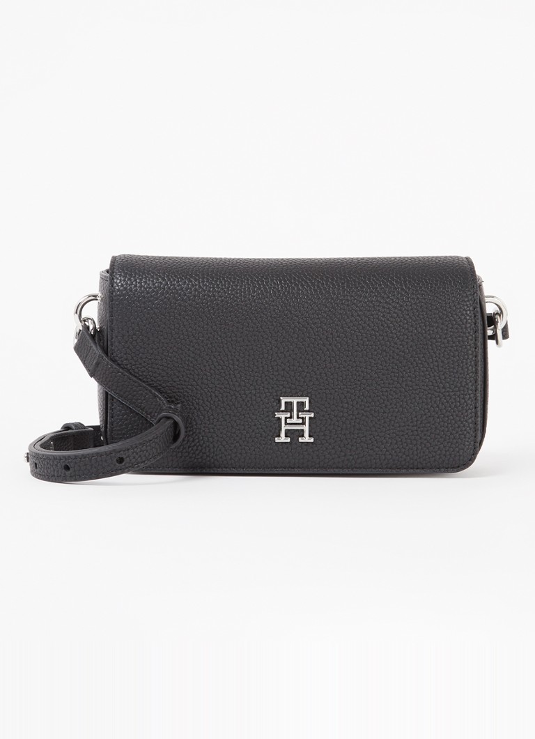 Tommy Hilfiger TH Emblem -logolla varustettu olkalaukku