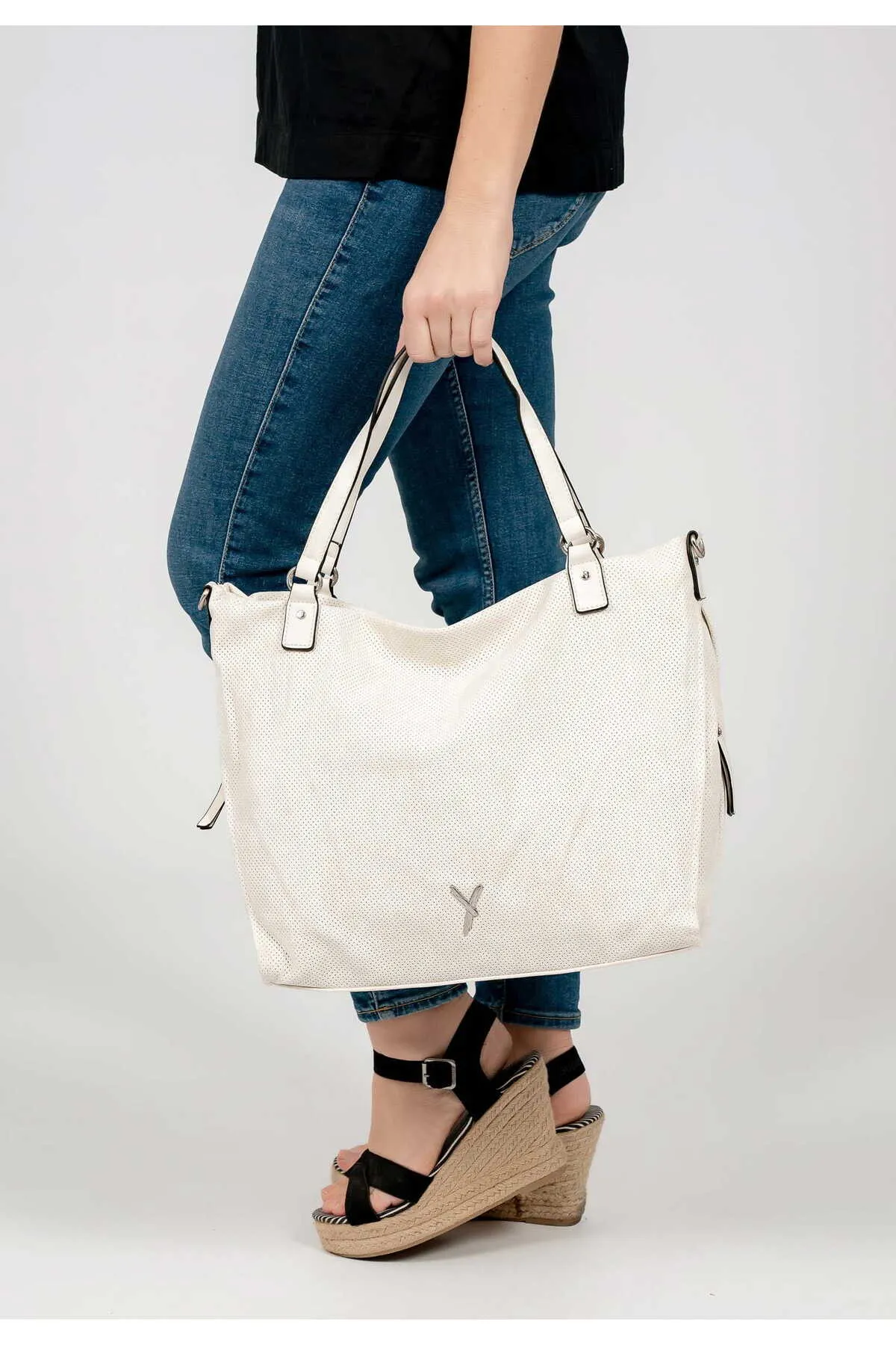 SURI FREY  Handtasche - Weiß - Unifarben
