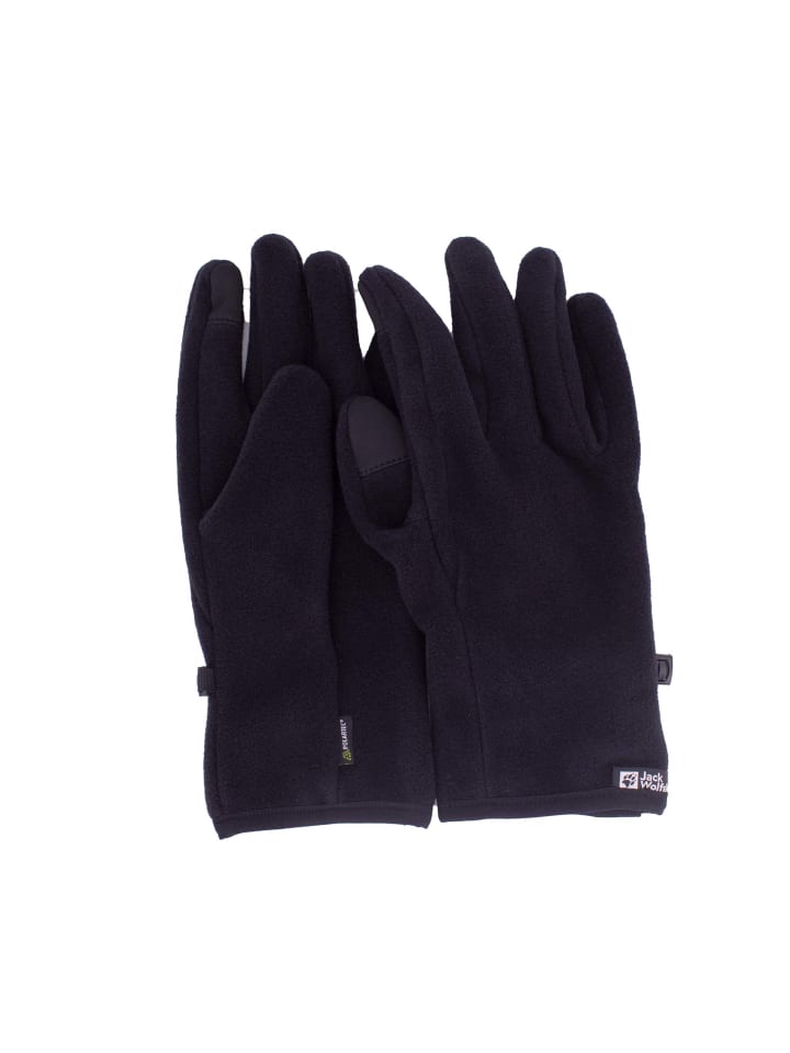 Jack Wolfskin Handschuhe Kaskaden Glove in Schwarz günstig kaufen