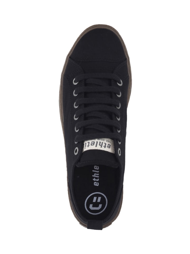 ethletic Canvas Sneaker Goto Lo in jet black günstig kaufen