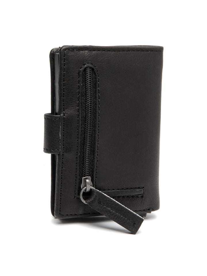 The Chesterfield Brand Kaunas Geldbörse RFID Schutz Leder 7.5 cm in black günstig kaufen onesize