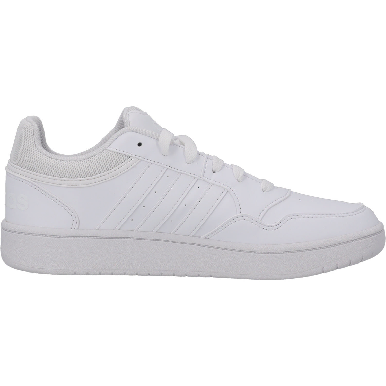 Adidas Hoops 3.0 K, Schnürschuhe, Herren, ftwr white/ftwr white/ftwr
