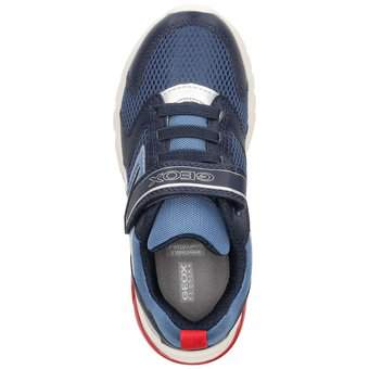 Geox J Ciberdron Boy Sneaker in blau